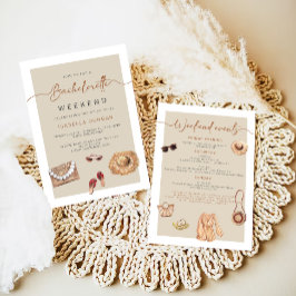 JADE Boheemse Napa Wijnland Bruidsmeisjes Kaart