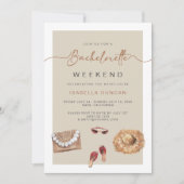 JADE Boheemse Napa Wijnland Bruidsmeisjes Kaart (Voorkant)