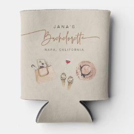 JADE Bohemian Napa Wine Country Bachelorette Blikjeskoeler