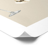 JADE Bohemian Napa Wine Country Bachelorette Poster (Hoek)