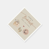 JADE Bohemian Napa Wine Country Bachelorette Servet (Hoek)