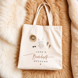 JADE Boho Desert Cactus Scottsdale Voor de sluier Tote Bag