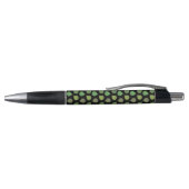 Jade Boom Groene Bladeren Zwarte Inkt Pen (Bovenkant)