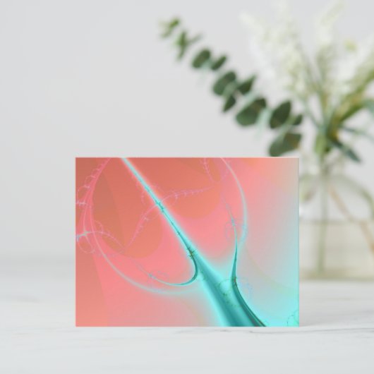 jade briefkaart (Staand voorkant)