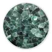 Jade Crystal Pattern Keramische Knop (Voorkant)