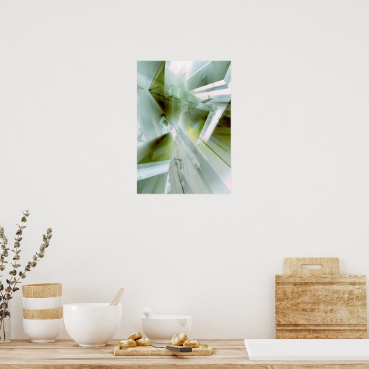 Jade Crystal Poster (Keuken)