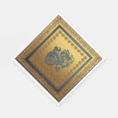 Jade Dragon Luncheon Papieren servetten (Hoek)