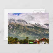 Jade Dragon Snow Mountain Briefkaart (Voorkant / Achterkant)