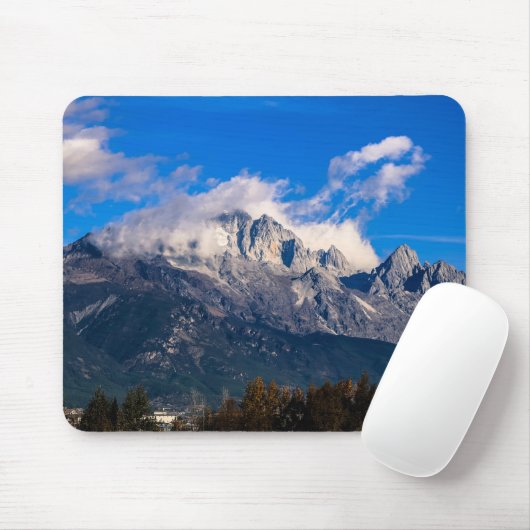 Jade Dragon Snow Mountain Mousepad Muismat (Met muis)