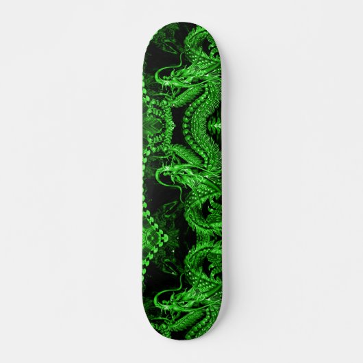 Jade Dragon Zero Element Custom Pro Board Persoonlijk Skateboard (Voorkant)