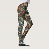 Jade Draken Leggings (Rechts)