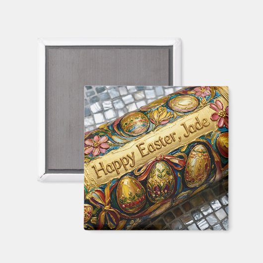 JADE ~ EASTER Egg Scroll ~ Magneet (Voorkant / Achterkant)