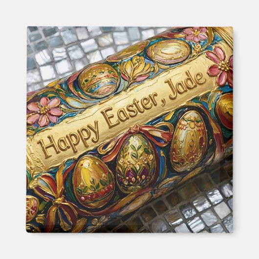 JADE ~ EASTER Egg Scroll ~ Magneet (Voorkant)