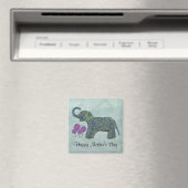Jade Elephant Moederdag Magneet (Insitu (Vaatwasser))