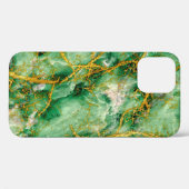 Jade en Gold Case-Mate iPhone Case (Achterkant (horizontaal))