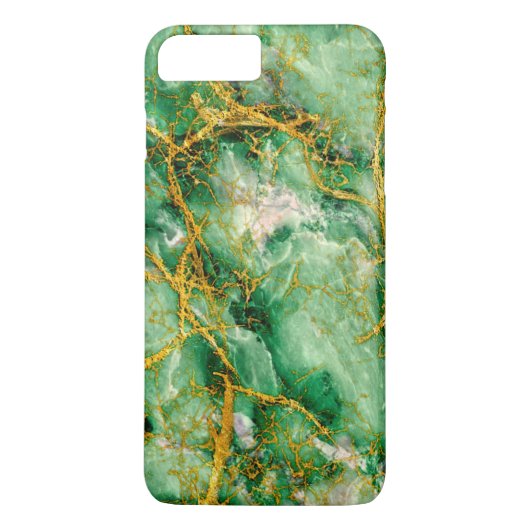 Jade en Gold Case-Mate iPhone Case (Achterkant)