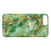 Jade en Gold Case-Mate iPhone Case (Achterkant (Horizontaal))