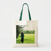 Jade Fower shawl Bag Tote Bag (Voorkant)