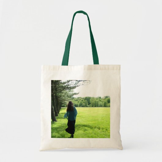 Jade Fower shawl Bag Tote Bag (Voorkant)