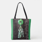 Jade Gemstone Pendant Tote Bag (Achterkant)