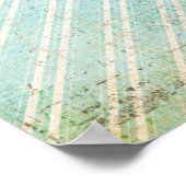 Jade Giraffe en Owl Art Poster (Hoek)