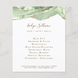 Jade Green agaat flyer