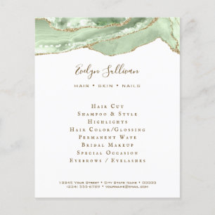 Jade Green agaat flyer