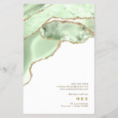 Jade Green agaat prijslijst flyer (Achterkant)