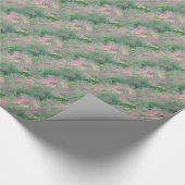Jade Green Crystal Gel Pattern Cadeaupapier (Hoek)