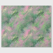 Jade Green Crystal Gel Pattern Cadeaupapier (Vlak)