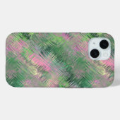 Jade Green Crystal Gel Pattern Case-Mate iPhone Case (Achterkant (horizontaal))