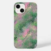 Jade Green Crystal Gel Pattern Case-Mate iPhone Case (Achterkant)