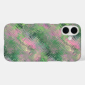 Jade Green Crystal Gel Pattern Case-Mate iPhone Case (Achterkant (horizontaal))
