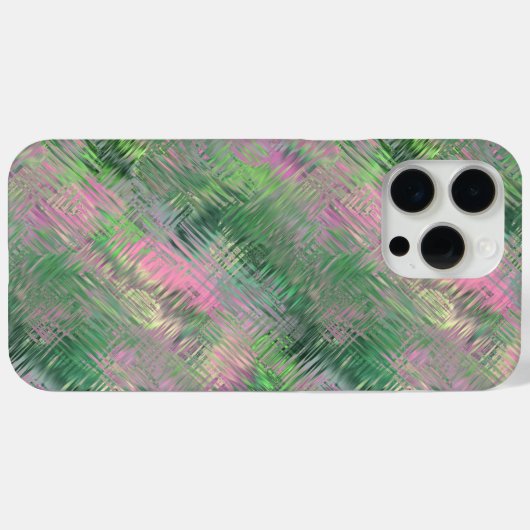 Jade Green Crystal Gel Pattern Case-Mate iPhone Case (Achterkant (horizontaal))