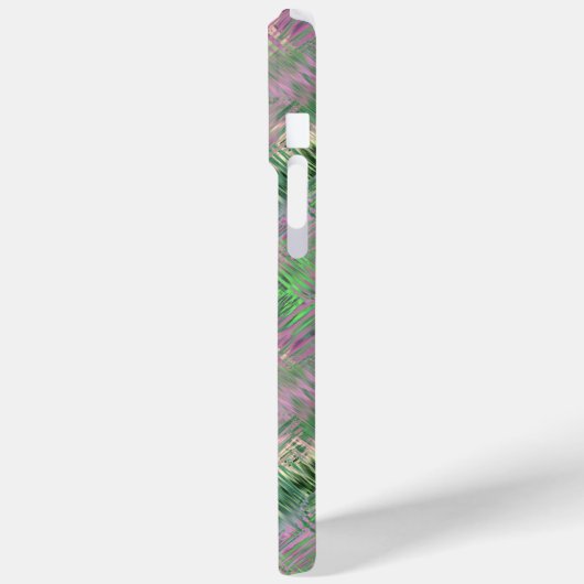 Jade Green Crystal Gel Pattern Case-Mate iPhone Case (Achterkant / Links)