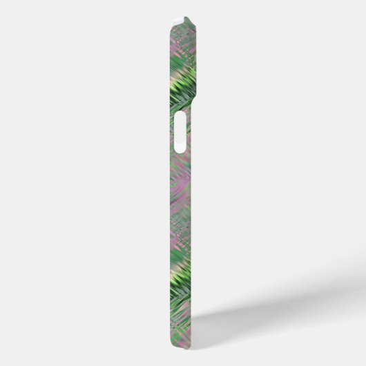 Jade Green Crystal Gel Pattern Case-Mate iPhone Case (Achterkant / Rechts)