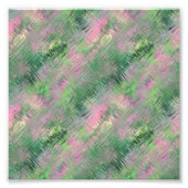 Jade Green Crystal Gel Pattern Foto Afdruk (Voorkant)