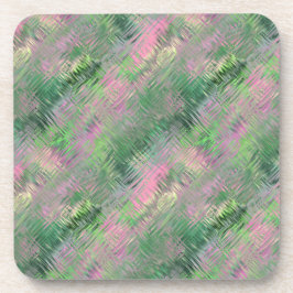 Jade Green Crystal Gel Pattern Onderzetter