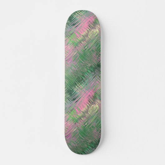 Jade Green Crystal Gel Pattern Persoonlijk Skateboard (Voorkant)
