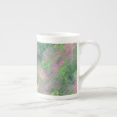 Jade Green Crystal Gel Pattern Porselein Kop (Rechts)