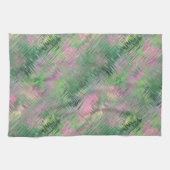 Jade Green Crystal Gel Pattern Theedoek (Horizontaal)