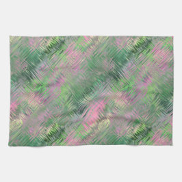 Jade Green Crystal Gel Pattern Theedoek