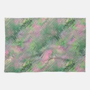 Jade Green Crystal Gel Pattern Theedoek