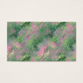Jade Green Crystal Gel Pattern Visitekaartjes