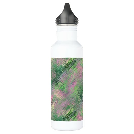 Jade Green Crystal Gel Pattern Waterfles (Links)