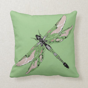 Jade Green Dragonfly omkeerbare piloot van Sharles Kussen