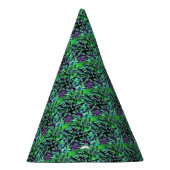 Jade Green en Paarse Camouflage Pattern Feesthoedjes (Rechts)