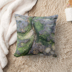 Jade Green Mosachtige Strandstenen Toowoon Bay Kussen