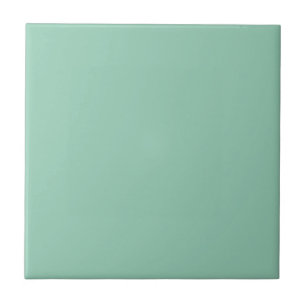Jade Green Solid Color Tegeltje