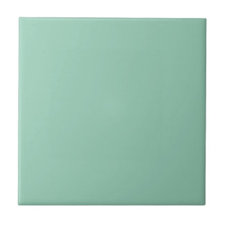 Jade Green Solid Color Tegeltje